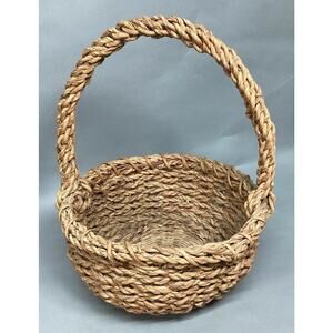 Vintage Woven Basket - 15”Hx11.75”D